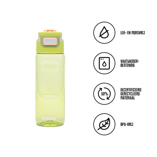 Kambukka Elton 750ml Fine Lime — Zeer goed