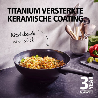 Brabantia VANTA Wokpan Ø 30 cm — nieuw