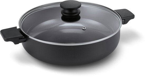 Brabantia VANTA Hapjespan met Deksel Ø 28cm — nieuw