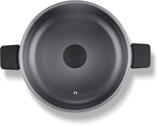 Brabantia VANTA Hapjespan met Deksel Ø 28cm — nieuw