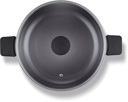 Brabantia VANTA Hapjespan met Deksel Ø 28cm — nieuw