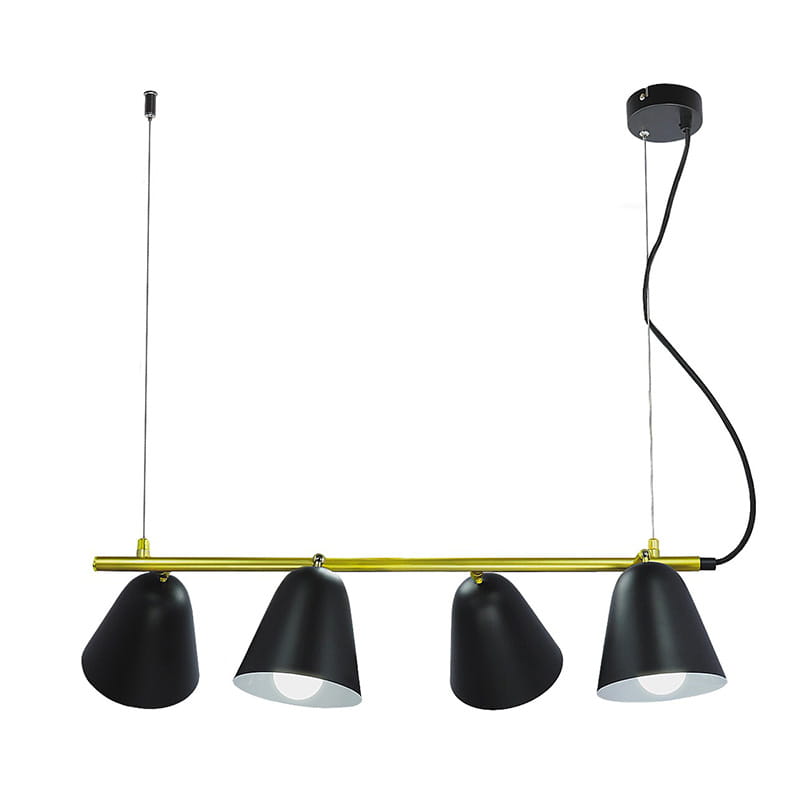 NOCTORIO Zwarte hanglamp 8xE14 (zie foto's voor details)