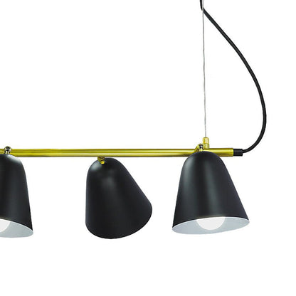 NOCTORIO Zwarte hanglamp 8xE14 (zie foto's voor details)