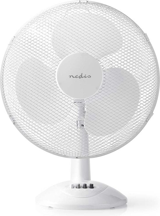 Nedis Tafelventilator 400 mm Wit — Zeer goed