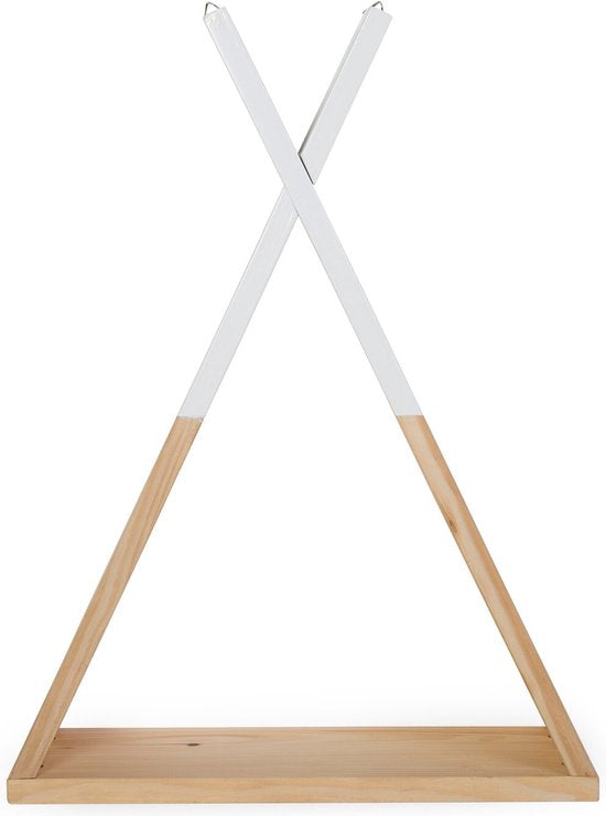 Wandrek Tipi - Hout - Natural Wit — Zeer goed