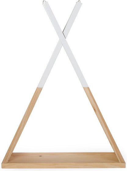 Wandrek Tipi - Hout - Natural Wit — Zeer goed