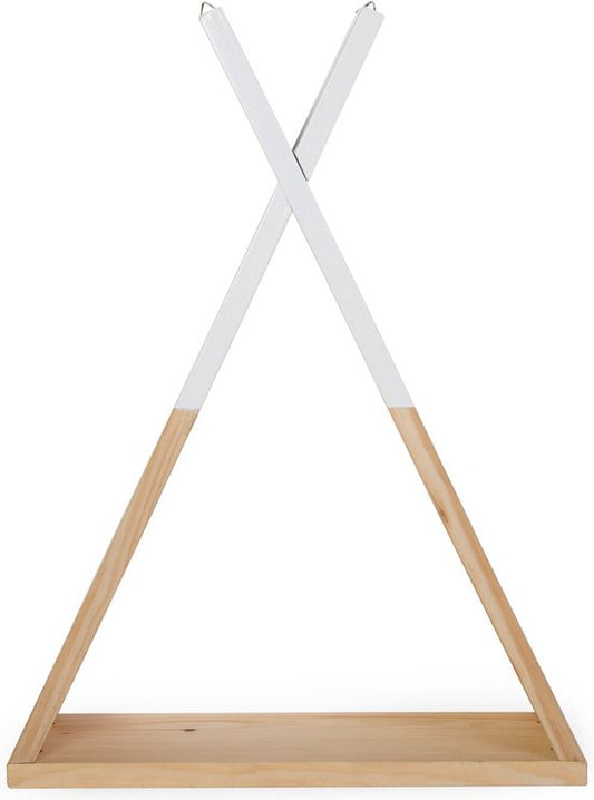 Wandrek Tipi - Hout - Natural Wit — Zeer goed