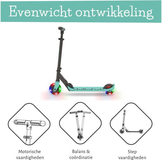 Chillafish Kinderstep LED wielen Blauw G — zo goed als nieuw