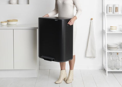 Brabantia Bo Prullenbak 2 x 30 liter — gebruikt