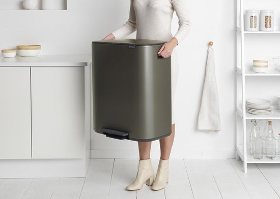 Brabantia Bo Prullenbak - 2 x 30 liter — nieuw