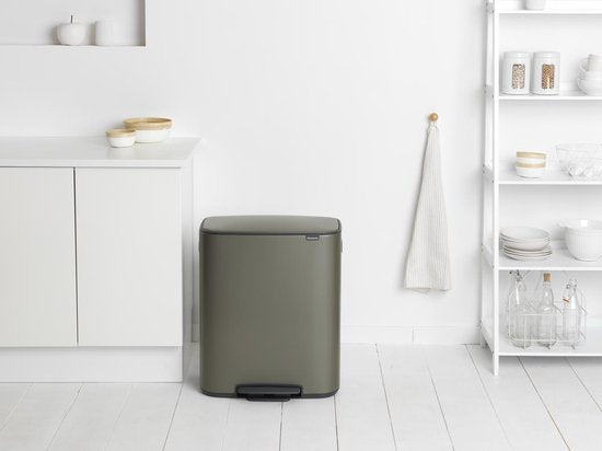 Brabantia Bo Prullenbak - 2 x 30 liter — nieuw