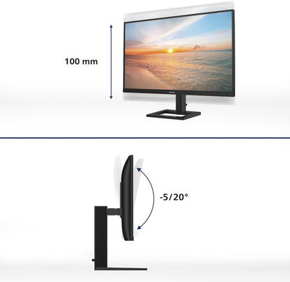 Philips 27E1N1900AE 4K IPS Monitor — zo goed als nieuw