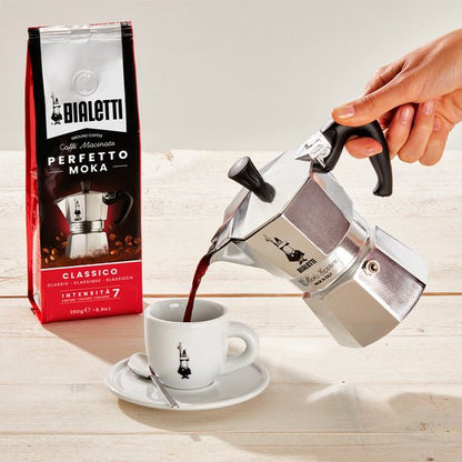 Bialetti Moka Express Percolator 2 kops — zo goed als nieuw