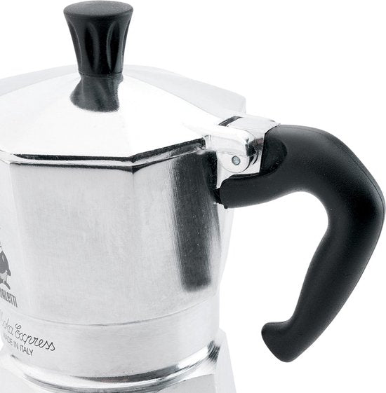 Bialetti Moka Express Percolator 2 kops — zo goed als nieuw