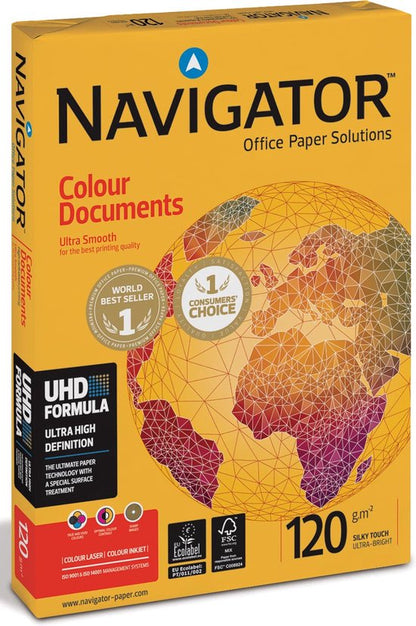 Navigator Papier A3 120G 500V vellen — gebruikt