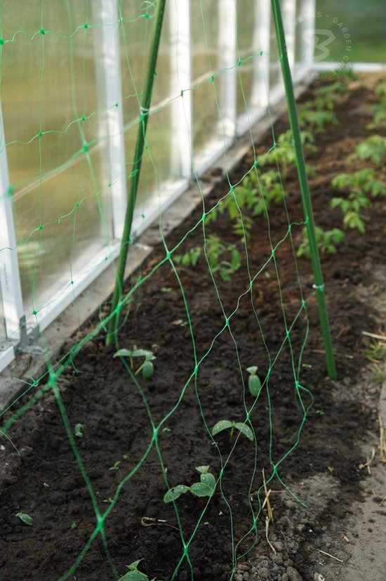 Plant Net 2 x 20 mtr tuinplantennet — zo goed als nieuw