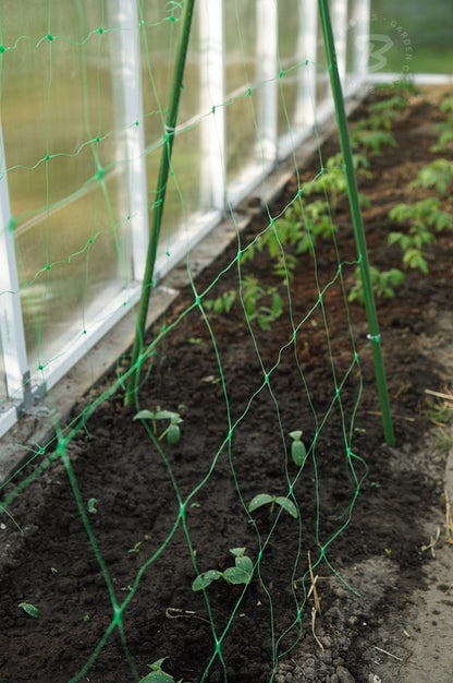 Plant Net 2 x 20 mtr tuinplantennet — zo goed als nieuw