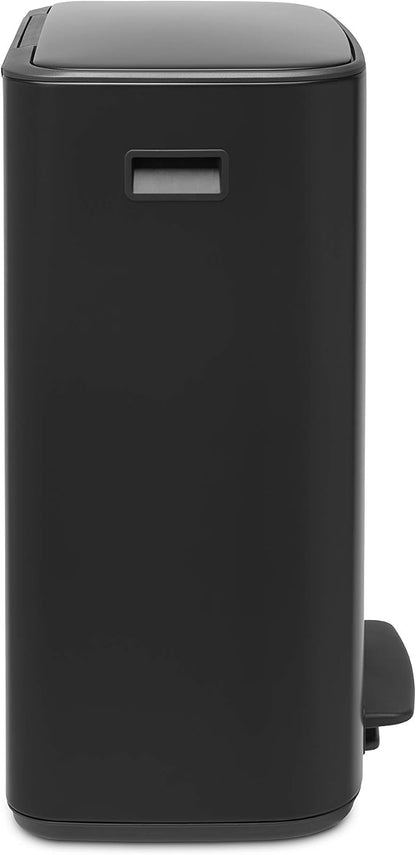 Brabantia Bo Prullenbak - 60 liter - Matt Black — nieuw