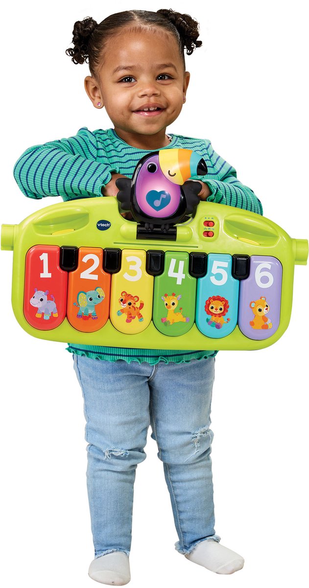 VTech 5 in 1 Muzikale Babygym — zo goed als nieuw