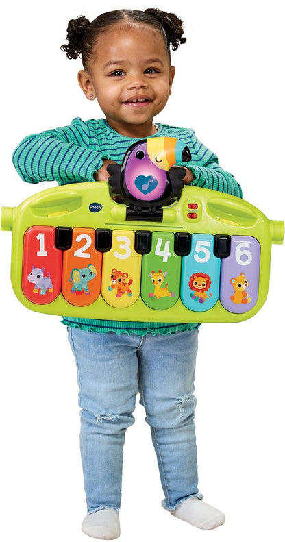 VTech 5 in 1 Muzikale Babygym — zo goed als nieuw