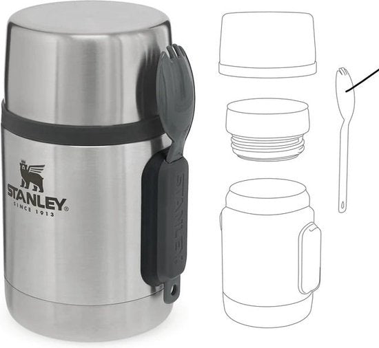 Stanley Adventure Voedselcontainer 0.53L — zo goed als nieuw