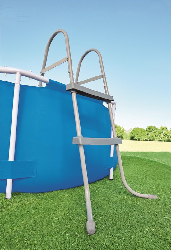 Bestway Flowclear zwembadladder 2 treden 84 cm — Zeer goed