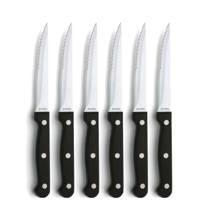 Amefa Steakmessenset 6-delig — nieuw