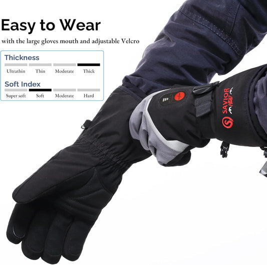 Savior Heat Verwarmde handschoenen XL — nieuw