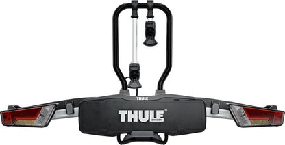 Thule EasyFold XT933 black bike carrier rack with red reflectors
