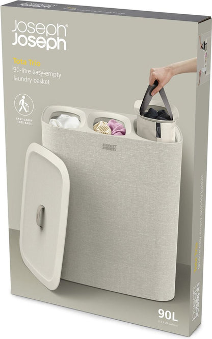 Joseph Joseph Tota Wasmand - 3 Compartim — zo goed als nieuw
