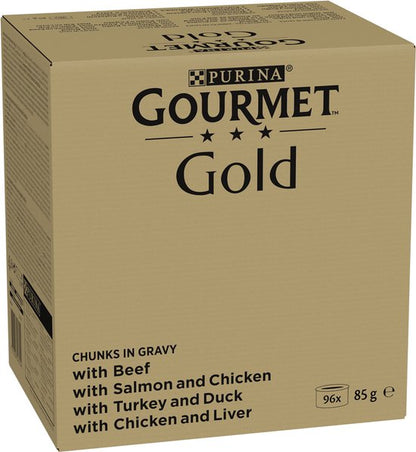 Gourmet Gold Fijne Hapjes Kattenvoer Nat — zo goed als nieuw