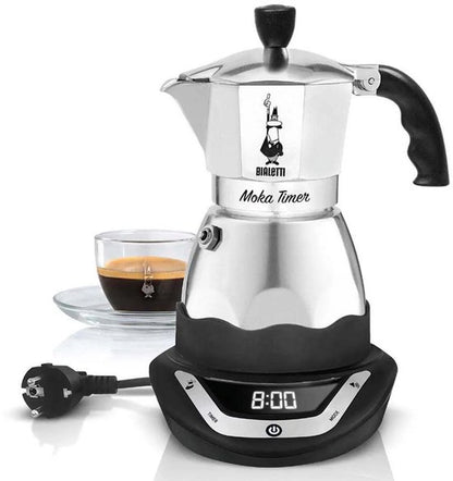Bialetti Easy Timer Moka espressomaker — zo goed als nieuw