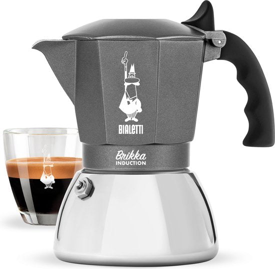Bialetti Brikka Induction Percolator 4 Kops — gebruikt
