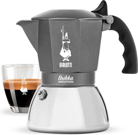 Bialetti Brikka Induction Percolator 4 Kops — gebruikt