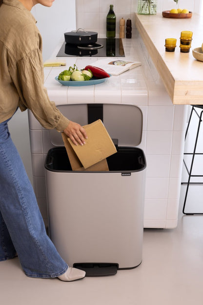 Brabantia Bo Prullenbak 60 liter — gebruikt