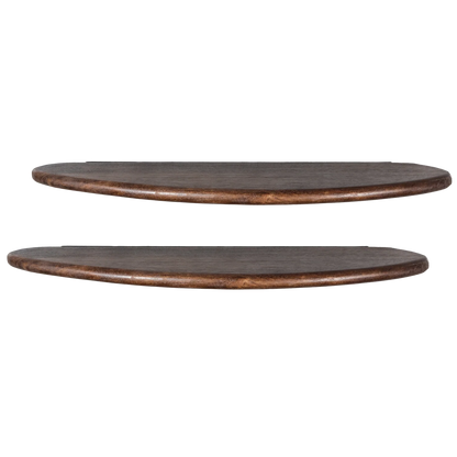 WOOOD Set van 2 Wandplanken Layer — nieuw