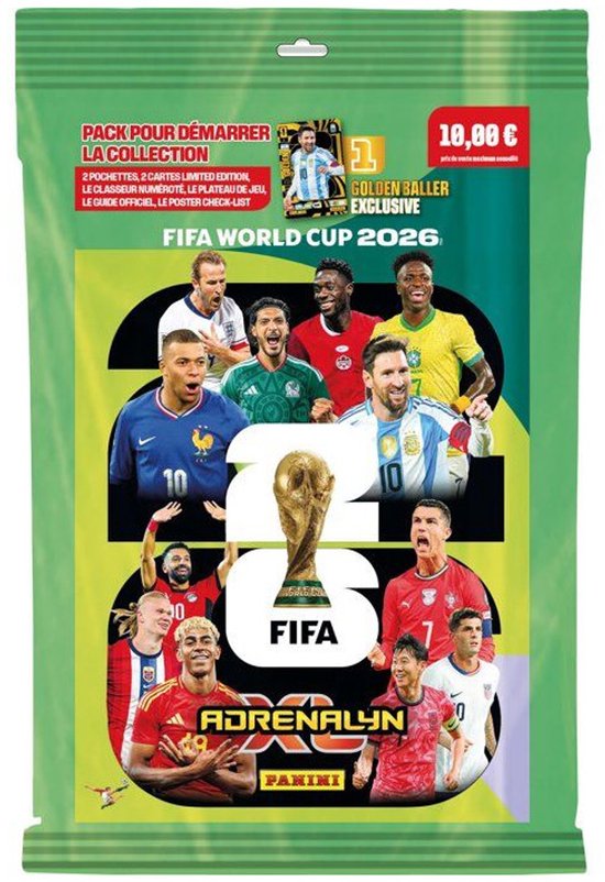 Panini Adrenalyn XL2026 Starter pack kaa — zo goed als nieuw