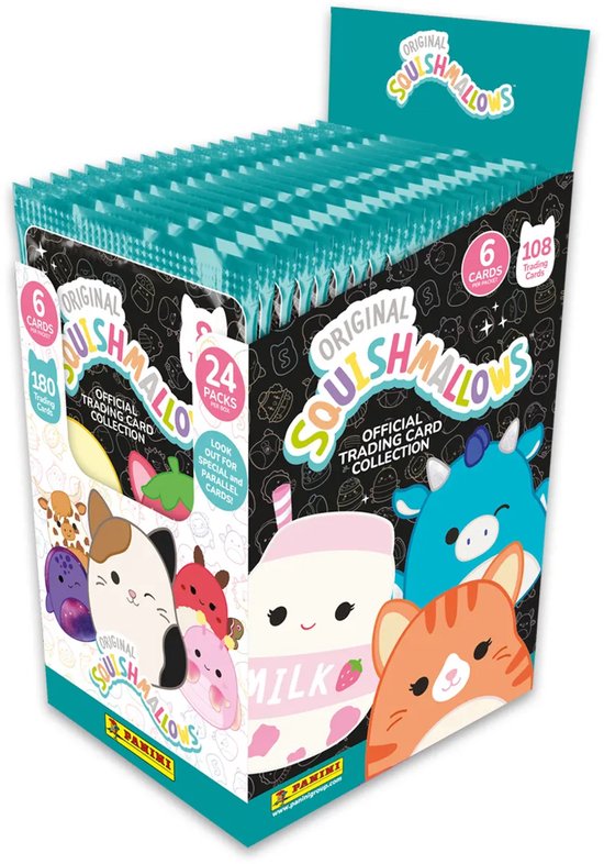 Panini Squishmallows TC Booster Display — nieuw