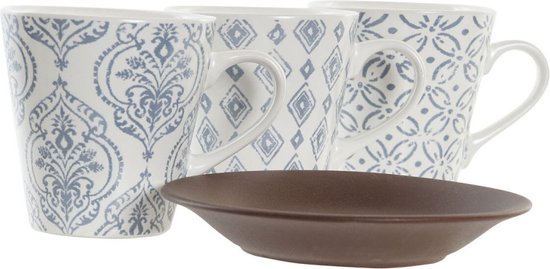 DKD Home Decor Koffiekopjes Set — gebruikt