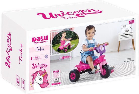 Dolu Unicorn Driewieler — zo goed als nieuw