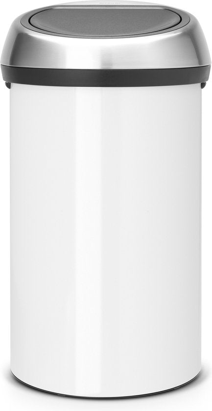 Brabantia Touch Bin Prullenbak - 60 lite — zo goed als nieuw