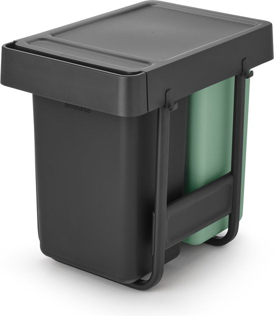 Brabantia Sort & Go Inbouw Prullenbak — zo goed als nieuw