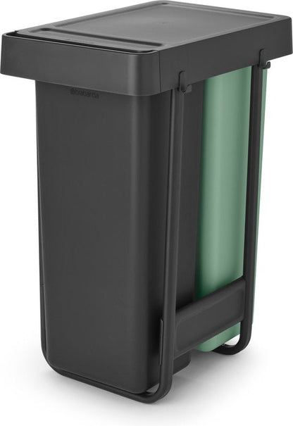 Brabantia Sort & Go Inbouw Prullenbak — zo goed als nieuw