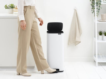 Brabantia Bo Pedaalemmer 30 liter White — nieuw