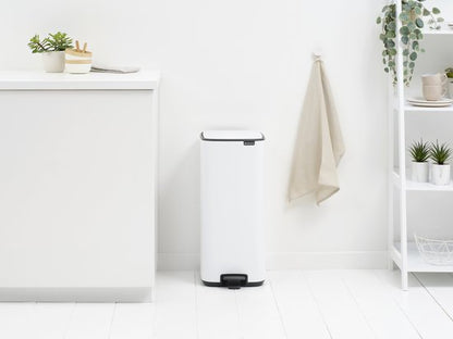 Brabantia Bo Pedaalemmer 30 liter White — nieuw