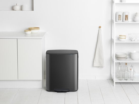 Brabantia Bo Prullenbak 2 x 30 liter — nieuw