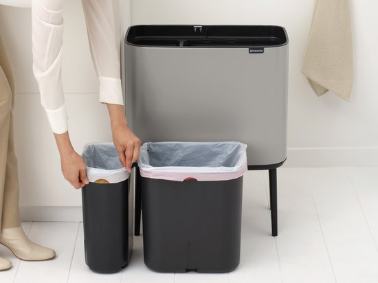 Brabantia Bo Touch Bin Prullenbak - 11 + 23 liter — nieuw