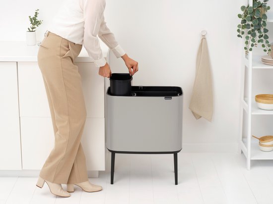 Brabantia Bo Touch Bin Prullenbak - 11 + 23 liter — nieuw