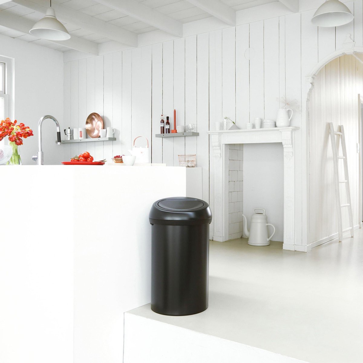 Brabantia Touch Bin Prullenbak - 60 liter — nieuw