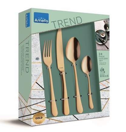 Amefa Austin Vintage Bestekset - 24 delig —